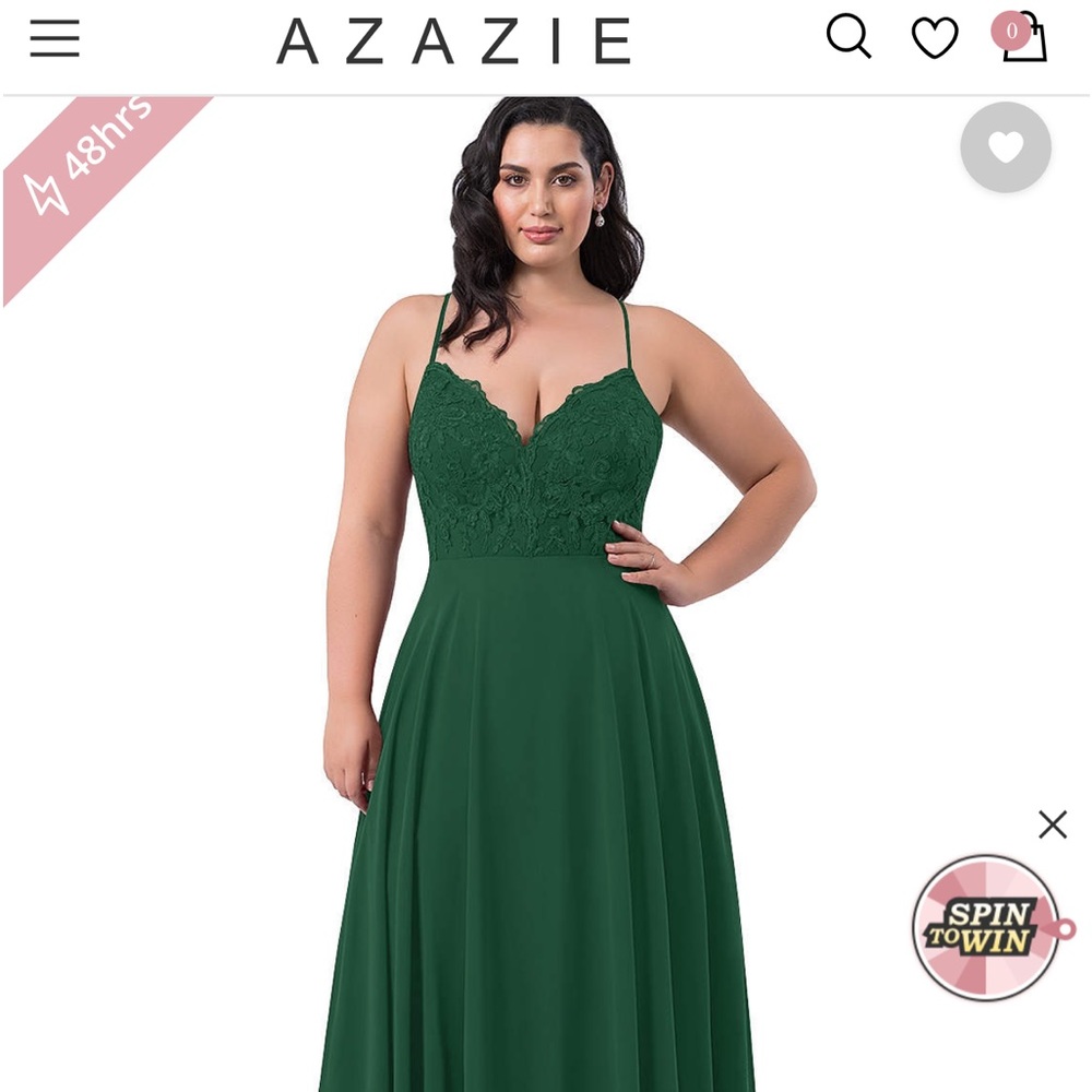Azazie size 16 formal dress